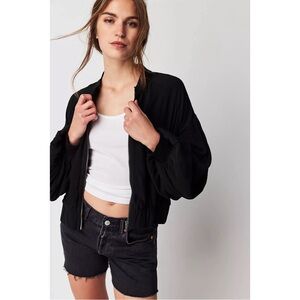 Free People On Pointe Bomber Jacket
